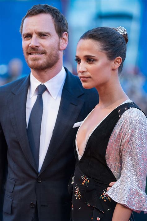 michael fassbender and alicia vikander.